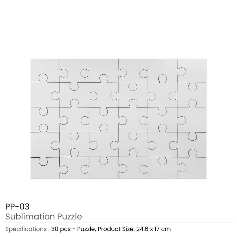 30 Piece Sublimation Puzzle