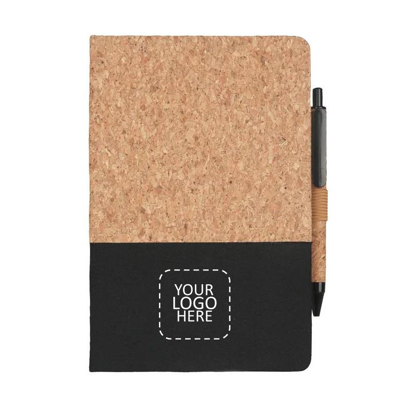 Eco-Friendly Notebook Made With Recycled Cotten With Logo