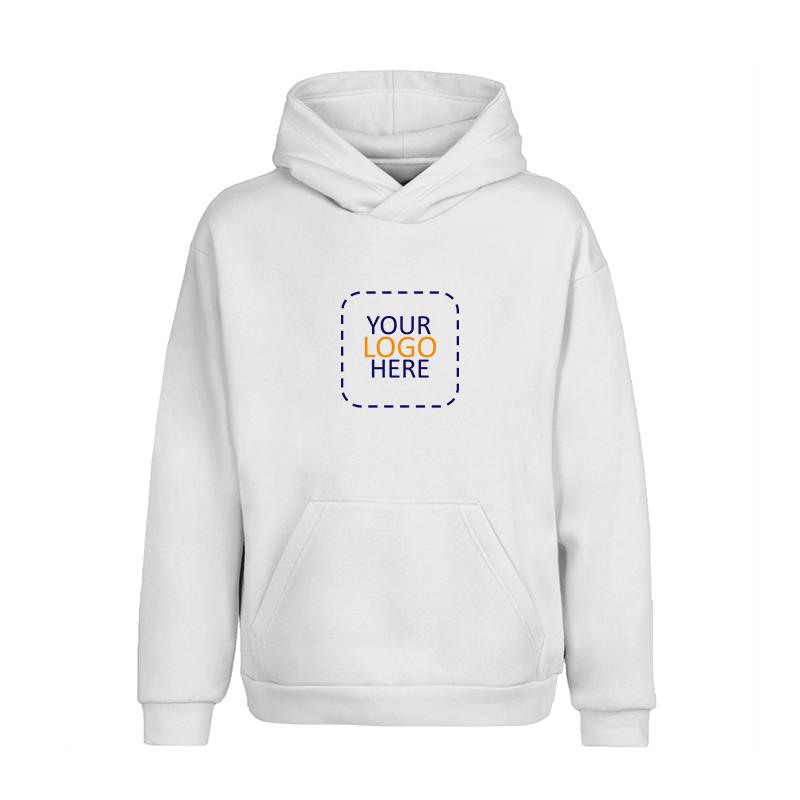 Hoodies - White With Logo