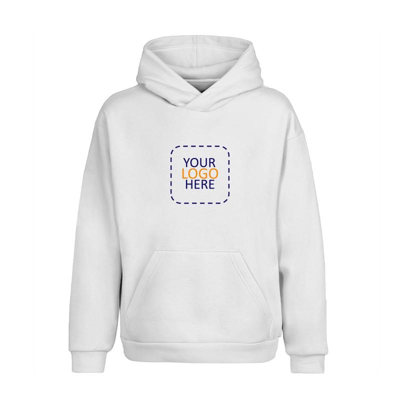 Hoodies - White With Logo